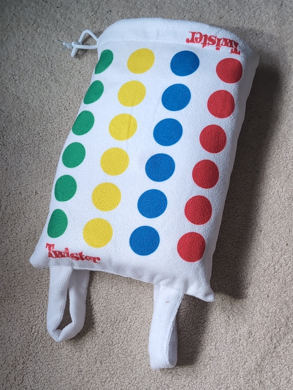 Twister Game Beach Towel